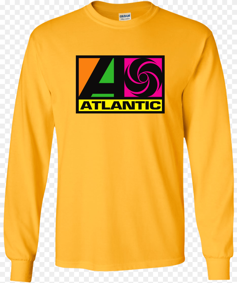 Atlantic Records Music Label Record Logo, Clothing, Long Sleeve, Sleeve, Adult Png Image