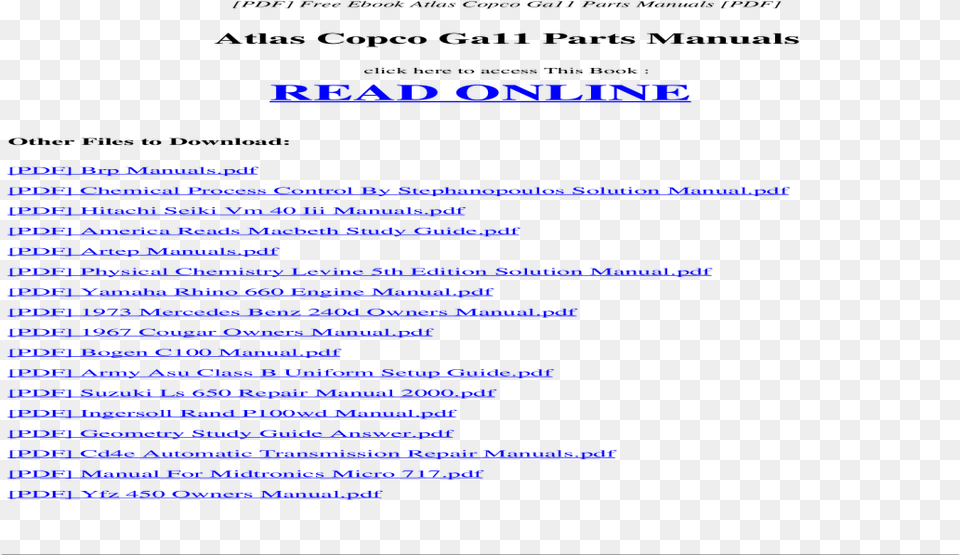 Atlas Copco Ga11 Parts Manuals That If Need To Load Welding, Page, Text Png Image