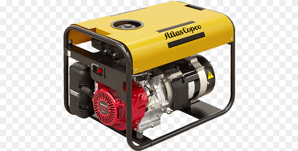 Atlas Copco Welder Generator Qep W210 Atlas Copco Portable Generator Qep, Machine, Gas Pump, Pump Free Png