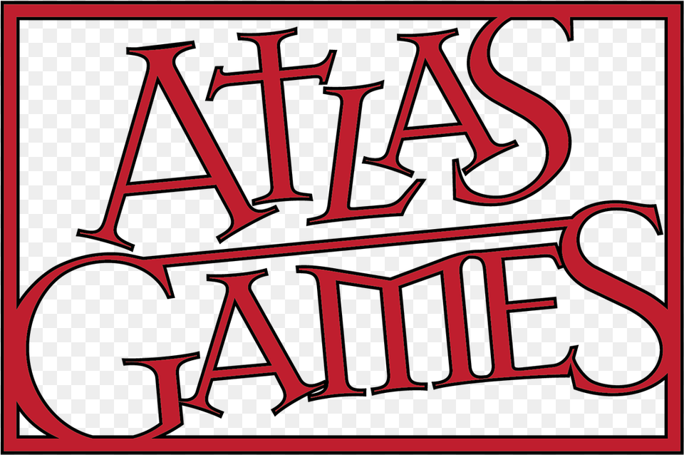 Atlas Games, Text, Logo, Book, Publication Free Png