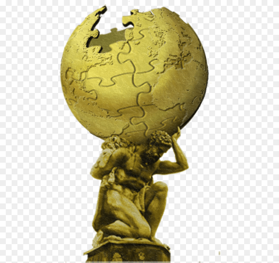Atlas With Wikified Globe Atlas Greek Myth, Sphere, Outer Space, Astronomy, Planet Png Image