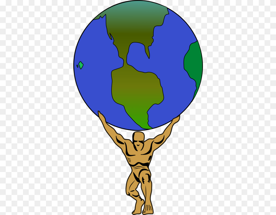 Atlas World Map Globe Greek Mythology Computer Icons Cartoon Atlas Holding The World, Astronomy, Outer Space, Planet, Person Png