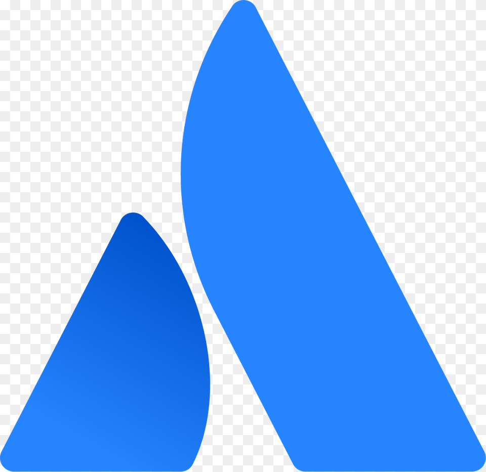Atlassian Logo Only, Triangle, Nature, Outdoors, Sea Png Image