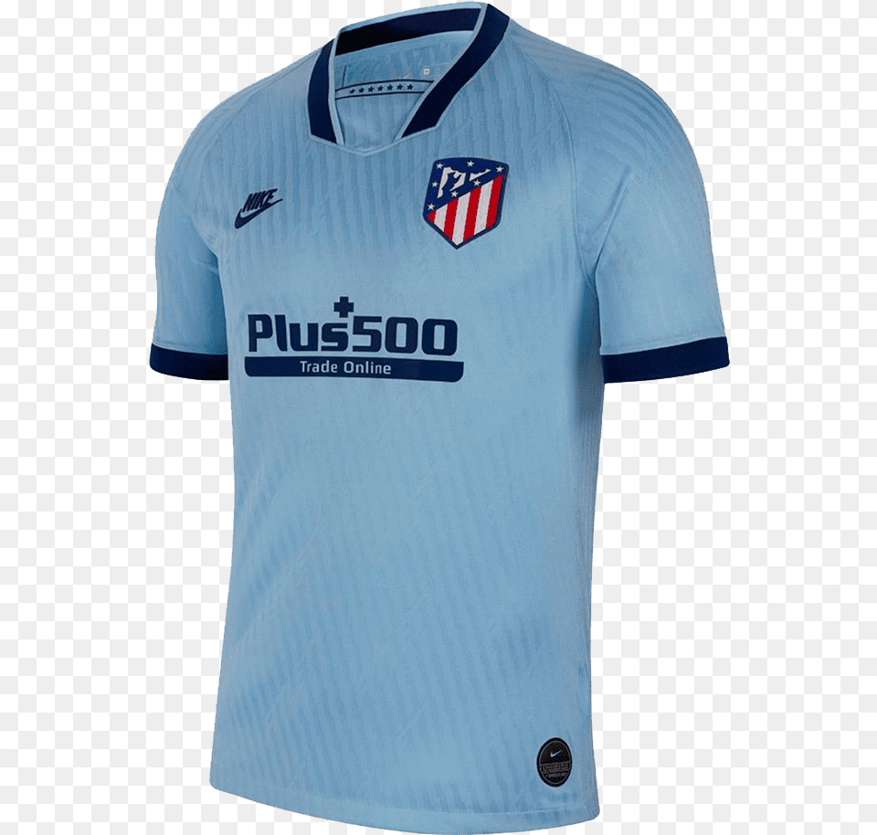 Atletico Madrid Third Kit 19, Clothing, Shirt, Jersey, T-shirt Png