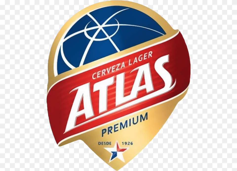 Atlus Logo Cerveza Atlas Logo, Clothing, Hardhat, Helmet, Badge Free Transparent Png