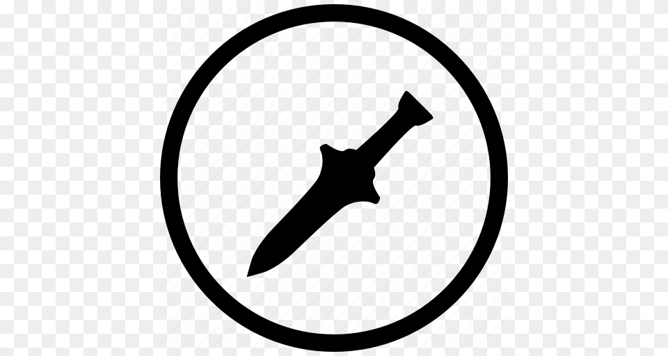Atm Blade Function Knife Short Sword Icon, Firearm, Weapon, Dagger, Symbol Png