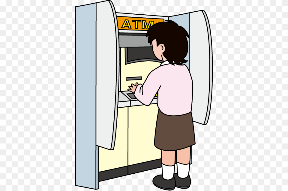 Atm Clipart Look, Baby, Person, Machine, Face Free Png Download