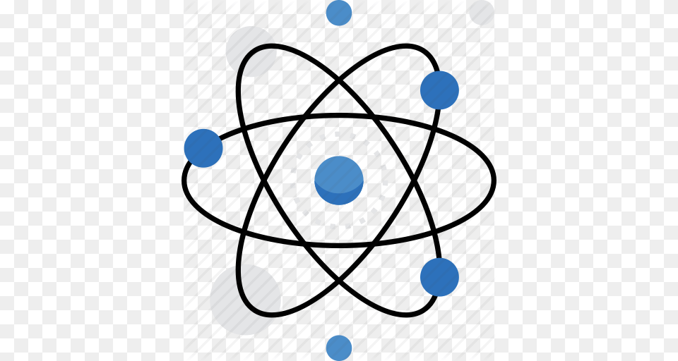 Atom Atomic Cycle Energy Nuclear Physics Source Icon, Machine, Spoke, Lighting, Pattern Free Png