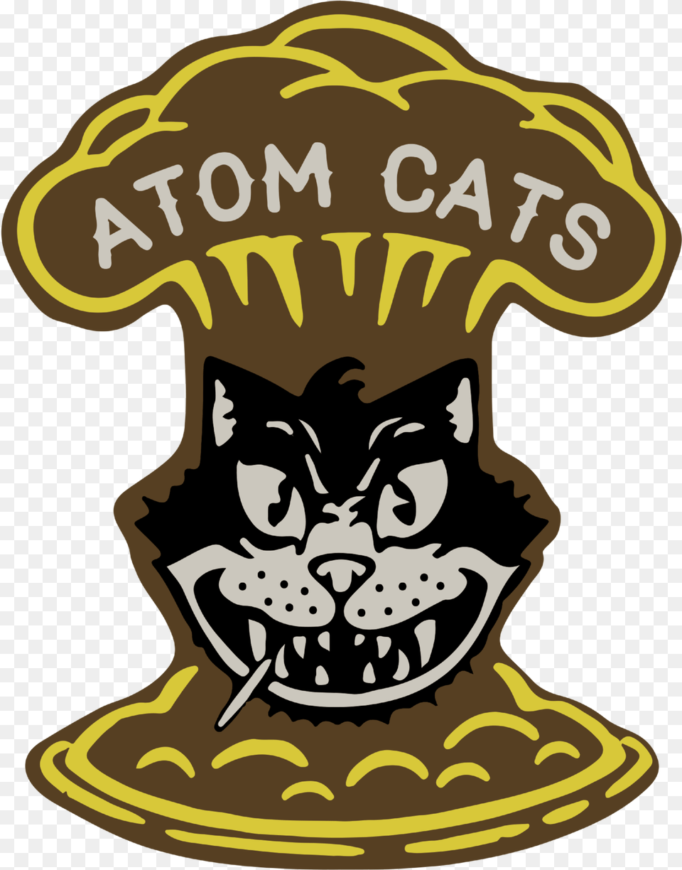 Atom Cats Logo Fallout 4 Atom Cats Logo, Symbol, Architecture, Building, Factory Free Png Download