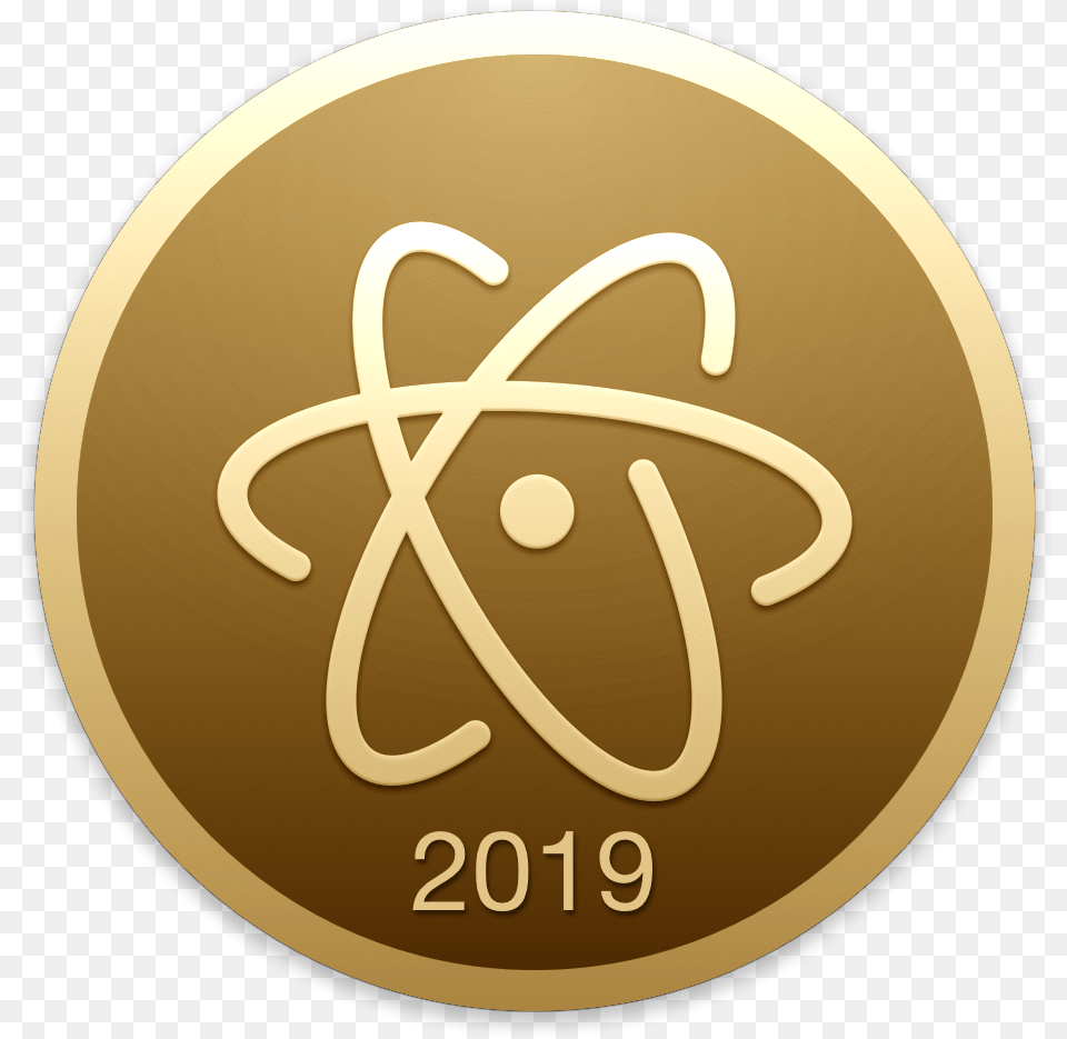 Atom Challenge Atom Text Editor Icon, Gold, Mailbox Free Png Download