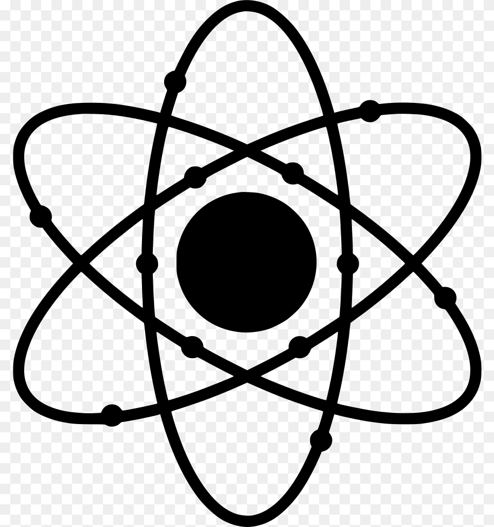 Atom Clipart, Gray Png Image