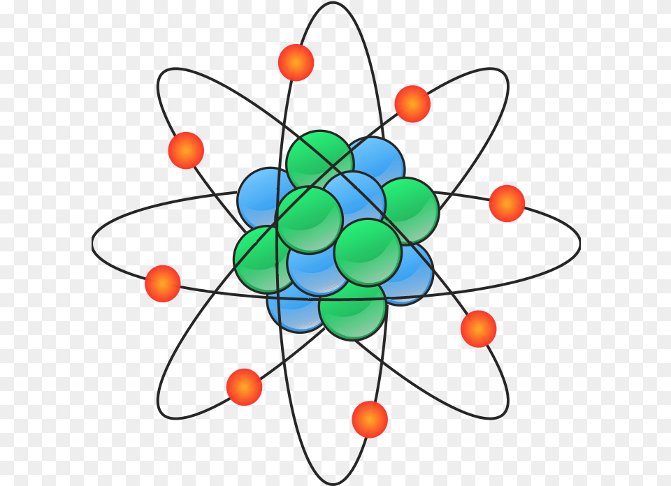 Atom Particle Clip Art Clipart Atom, Pattern, Sphere, Lighting, Network Free Png Download