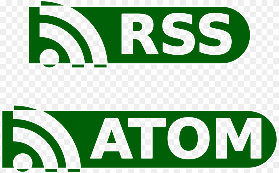 Atom Rss Logo Web Feed Computer Icons, Green, Text, Symbol Png Image