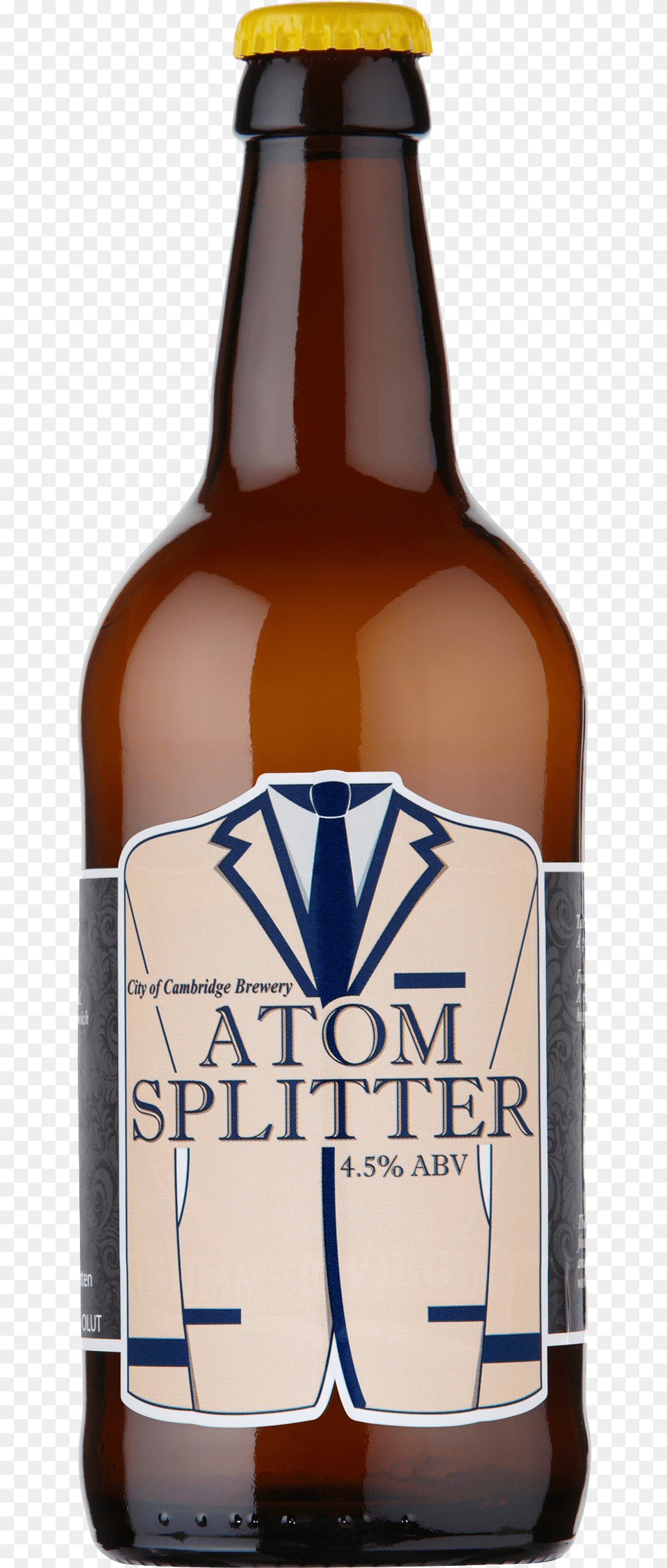 Atom Splitter Transparent Atom Splitter Beer, Alcohol, Beer Bottle, Beverage, Bottle Png