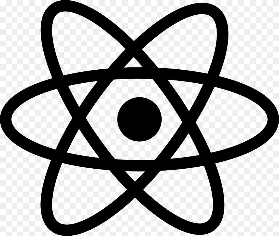 Atom Symbol React Native Icon, Star Symbol, Ammunition, Grenade, Weapon Free Png Download