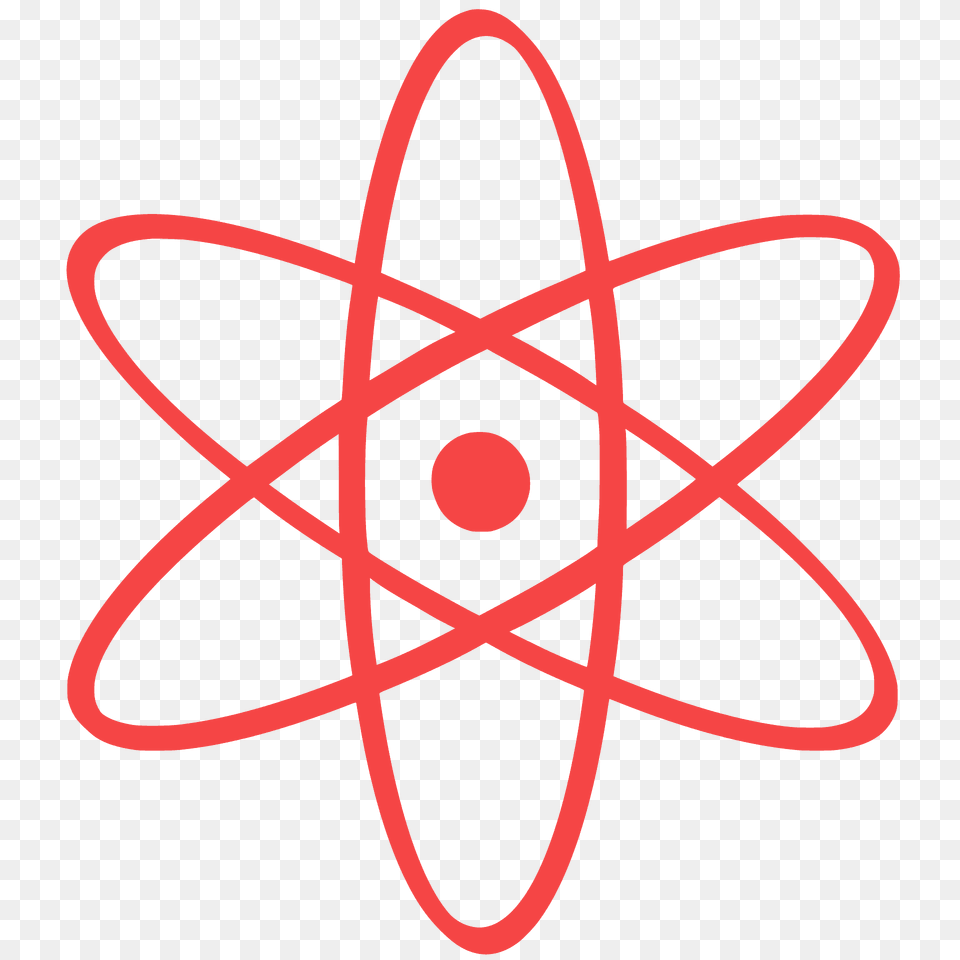 Atom Symbol Silhouette, Cross, Star Symbol Free Png Download