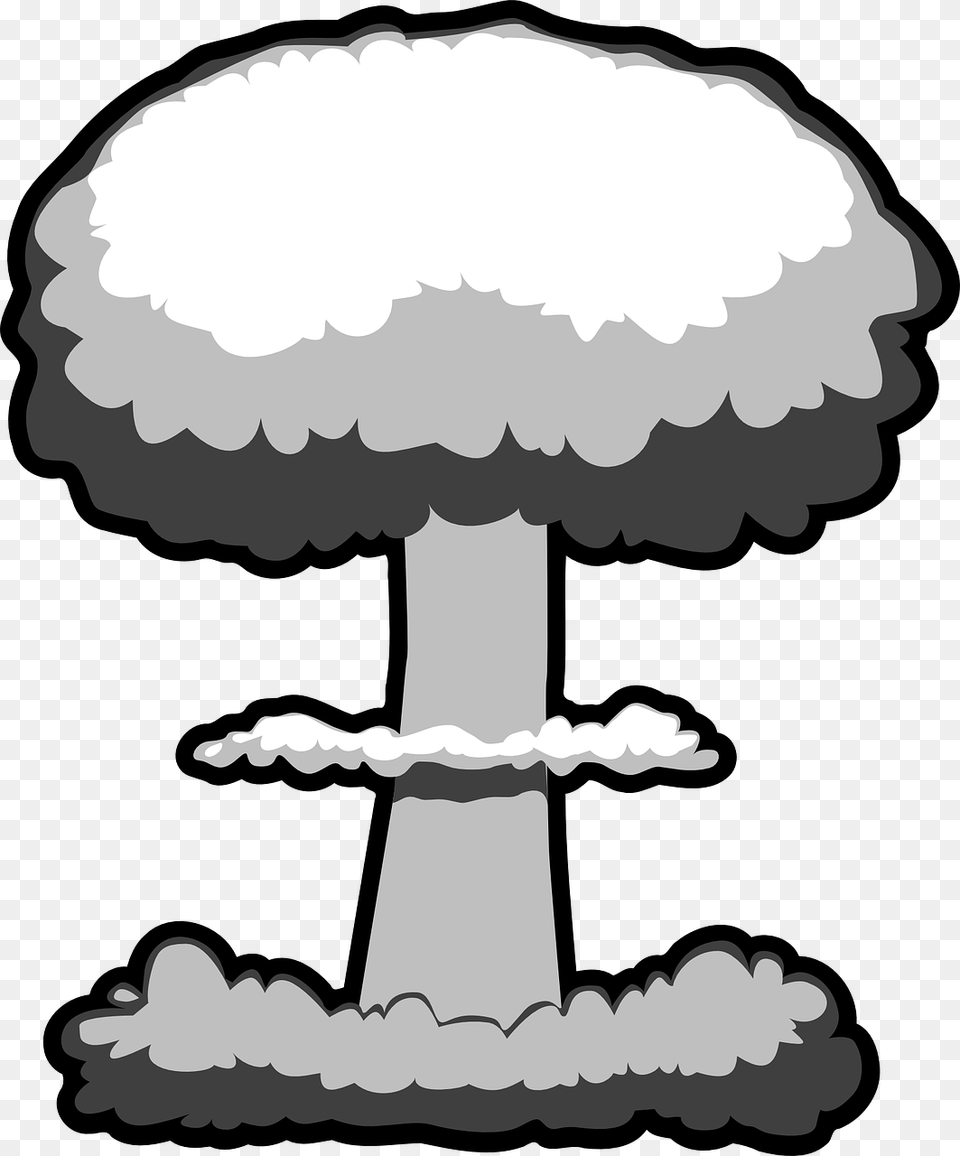 Atomic Bomb Explosion Clipart, Nuclear, Fire, Head, Person Free Png Download