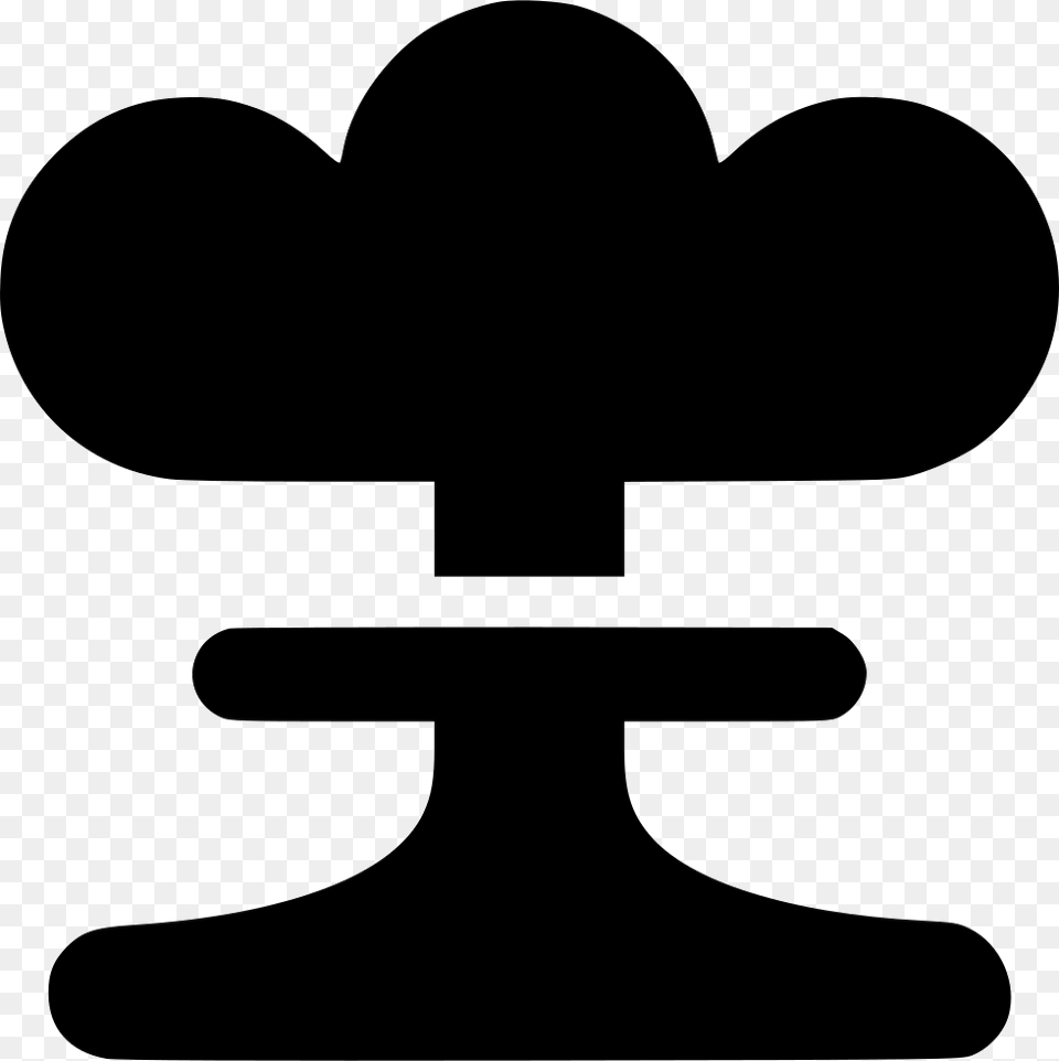 Atomic Bomb Picture Library Stock Atomic Bomb Icon, Silhouette, Stencil Free Png