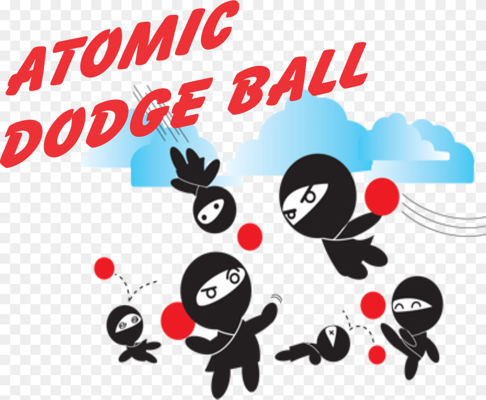 Atomic Dodgeball, Advertisement, Art, Graphics, Poster Png