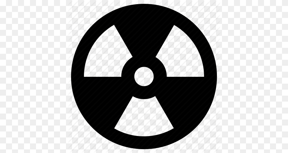 Atomic Nuclear Radioactive Icon, Alloy Wheel, Vehicle, Transportation, Tire Free Transparent Png