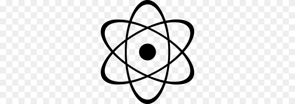 Atomic Nucleus Gray Png Image