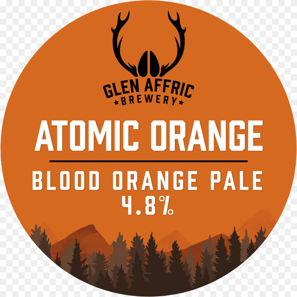 Atomic Orange V2 Label, Logo Free Png Download