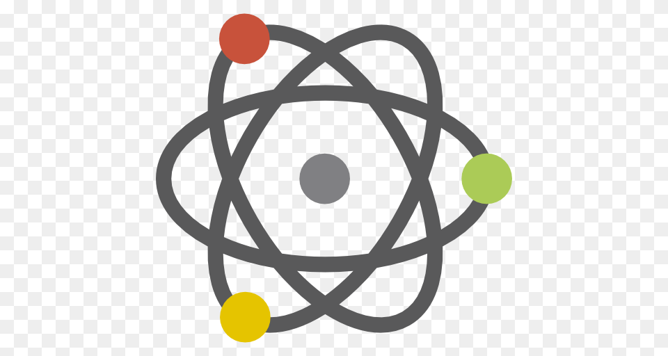 Atomic Physics Electron Science Nuclear Education Icon, Sphere, Ammunition, Grenade, Weapon Free Png Download