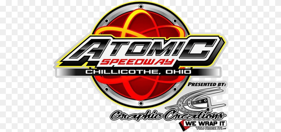 Atomic Speedway Waverly Oh For Basketball, Logo, Emblem, Symbol, Machine Free Png