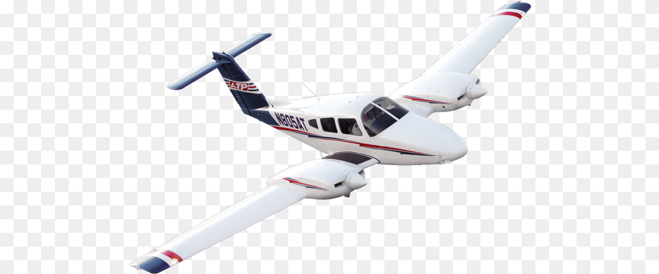 Atp Flight School Piper Seminole Piper Aircraft, Transportation, Jet, Vehicle, Airplane Free Png Download