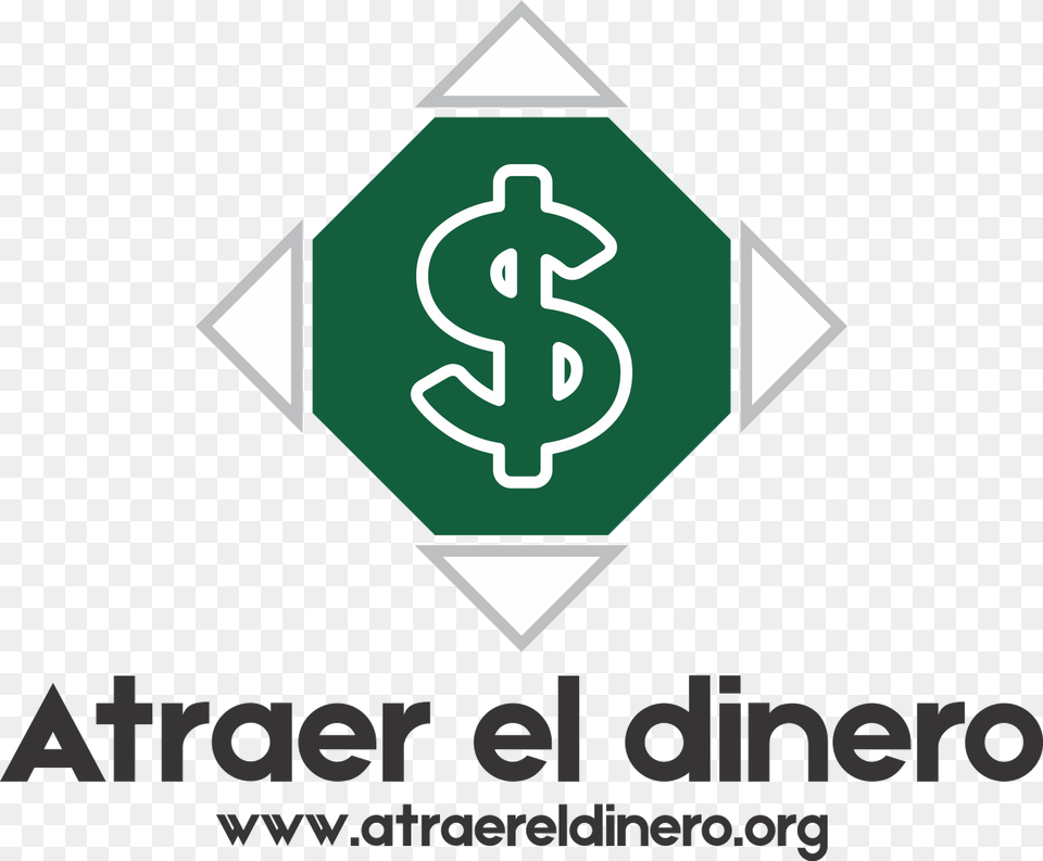 Atraer El Dinero Sign, Logo, Symbol Free Transparent Png