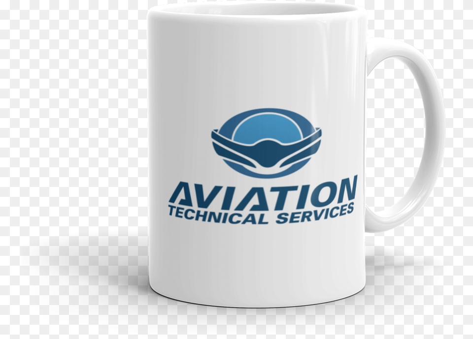 Ats Logo Mug Aviation Technical Services, Cup, Beverage, Coffee, Coffee Cup Free Png Download
