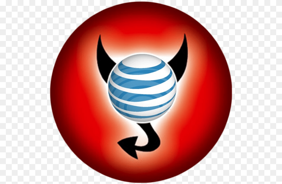 Att Evil Logo Atampt, Sphere, Ball, Football, Soccer Free Png