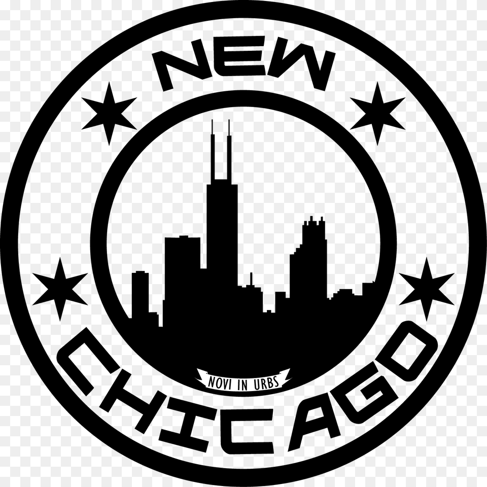 Attachment Chicago Logo, Emblem, Symbol, Ammunition, Grenade Free Png Download