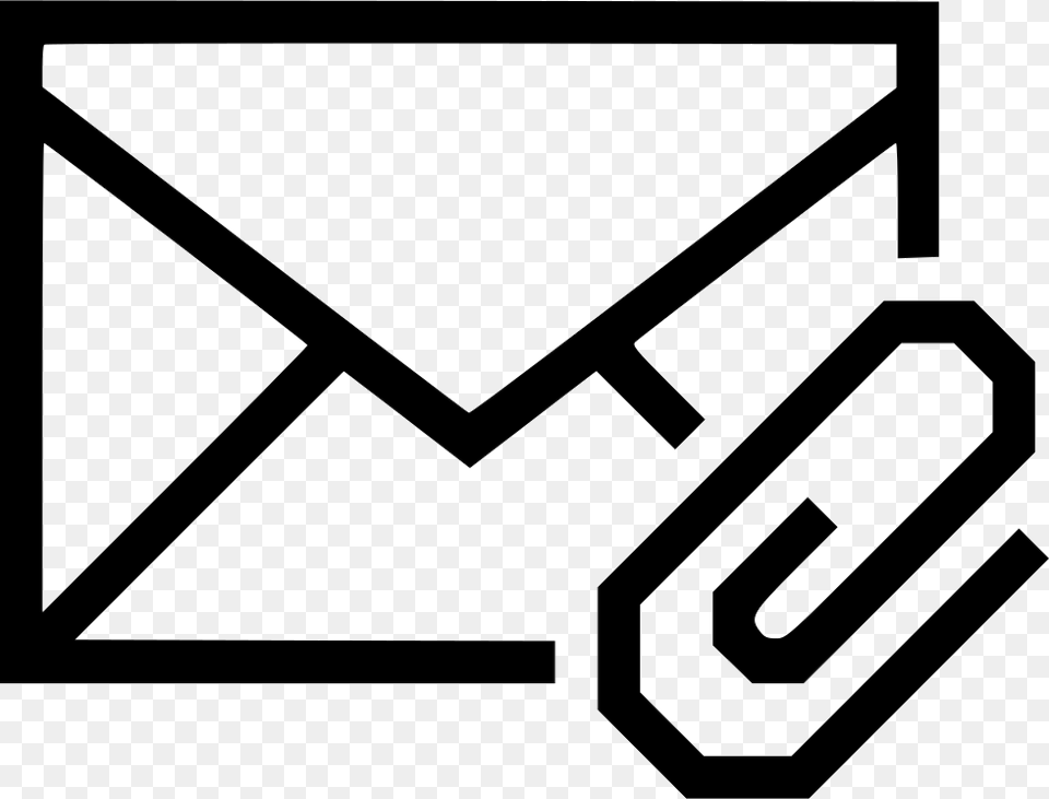 Attachment File Paper Clip Comments Icon, Envelope, Mail Png Image