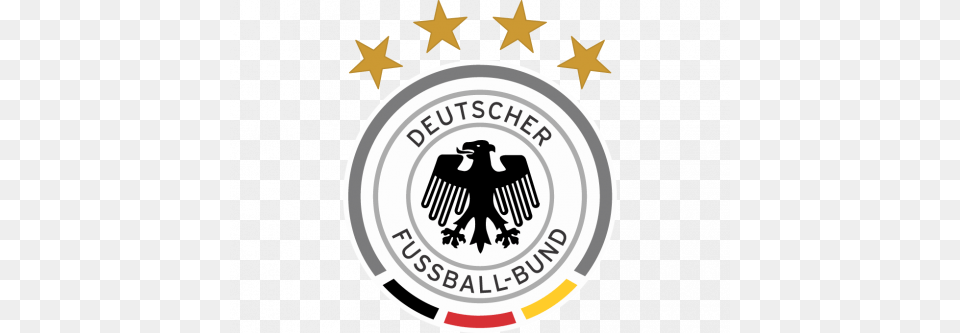 Attachment For Germany National Football Logo 4 Stars Germany National Team Logo, Emblem, Symbol Free Png