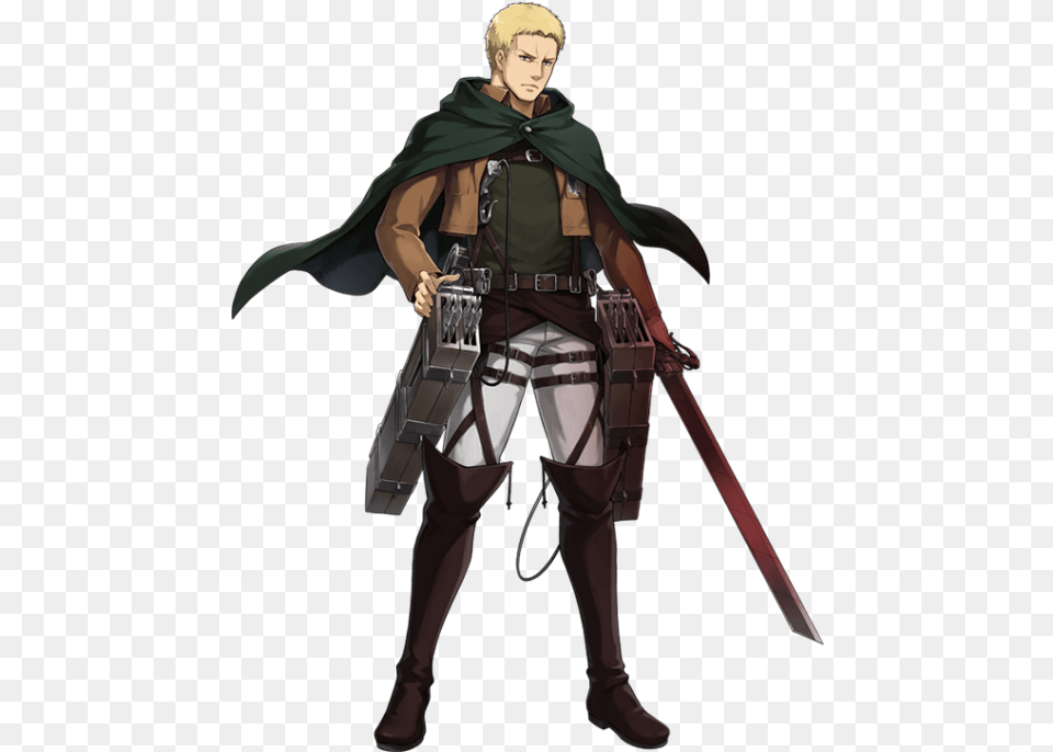 Attack Attack On Titan Reiner, Adult, Fashion, Male, Man Png Image