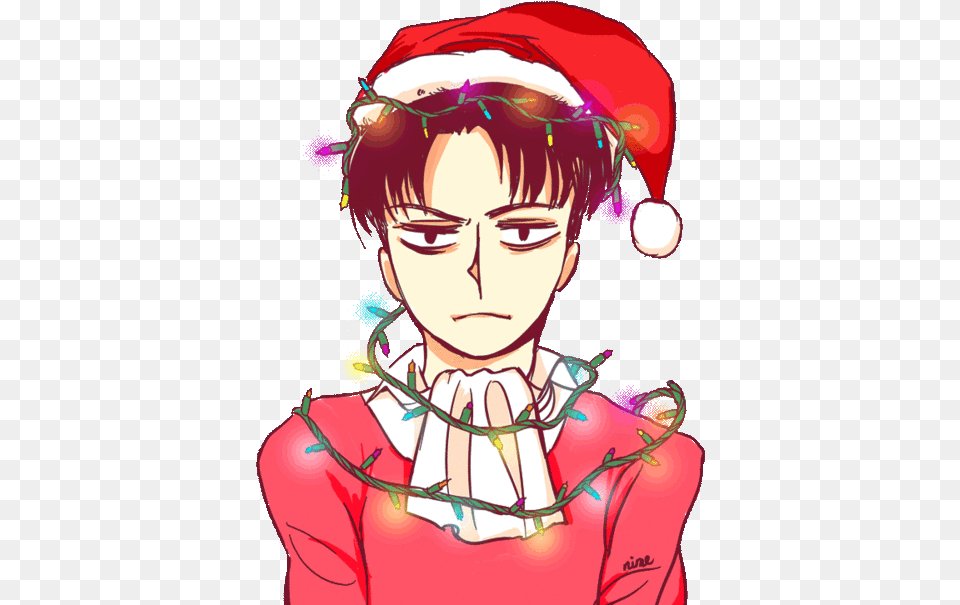 Attack Christmas Levi, Adult, Person, Woman, Female Free Png