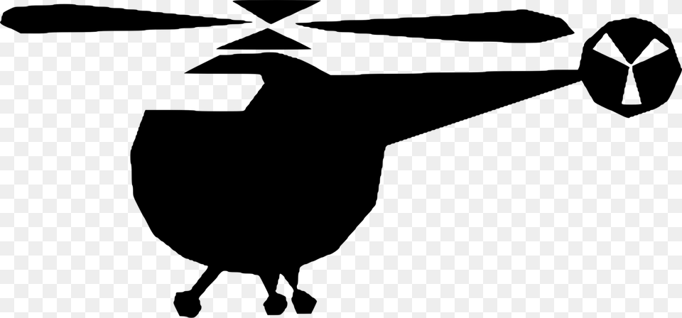 Attack Helicopter Computer Icons Wing, Gray Png