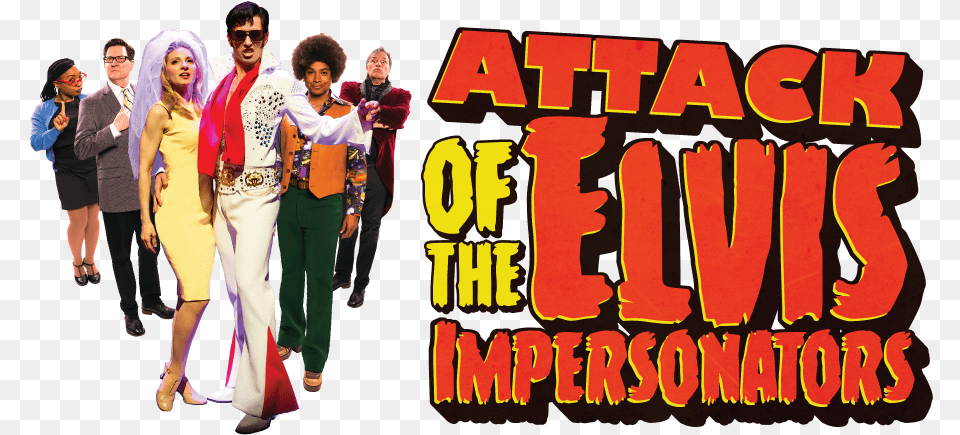 Attack Of The Elvis Impersonators, Person, Man, Male, Adult Free Png Download