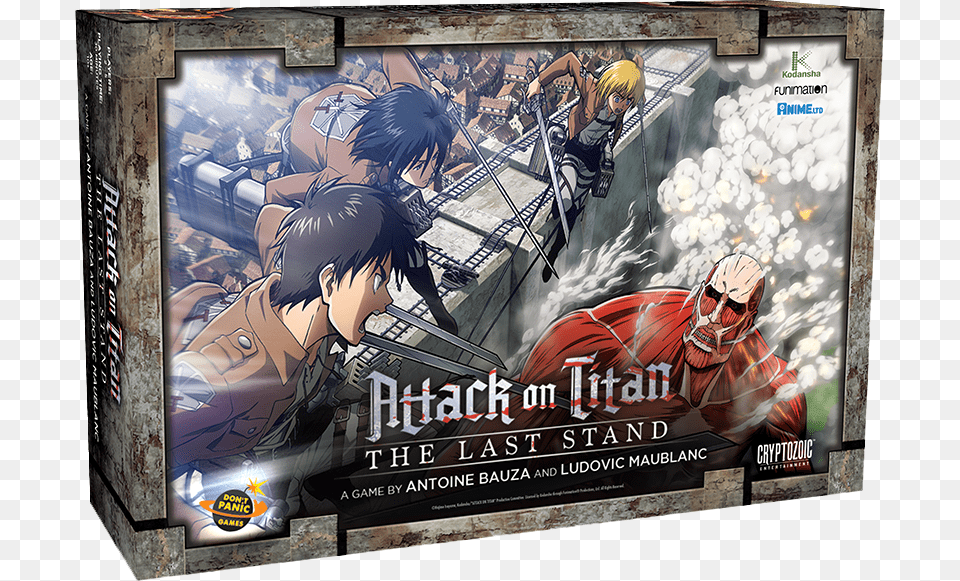 Attack On Titan, Book, Comics, Publication, Adult Free Png