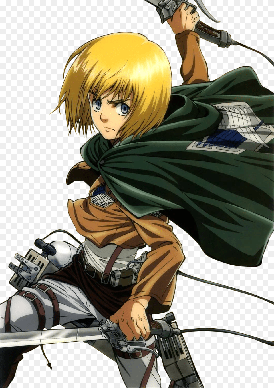 Attack On Titan Armin Render, Publication, Book, Comics, Adult Free Transparent Png