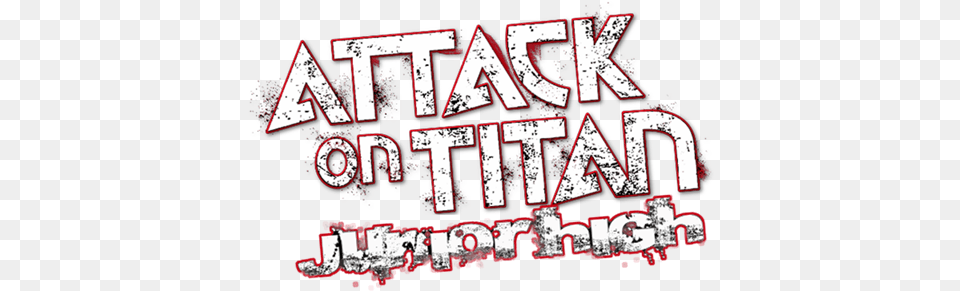 Attack On Titan Attack On Titan Junior High Logo, Advertisement, Poster, Text, Qr Code Free Transparent Png