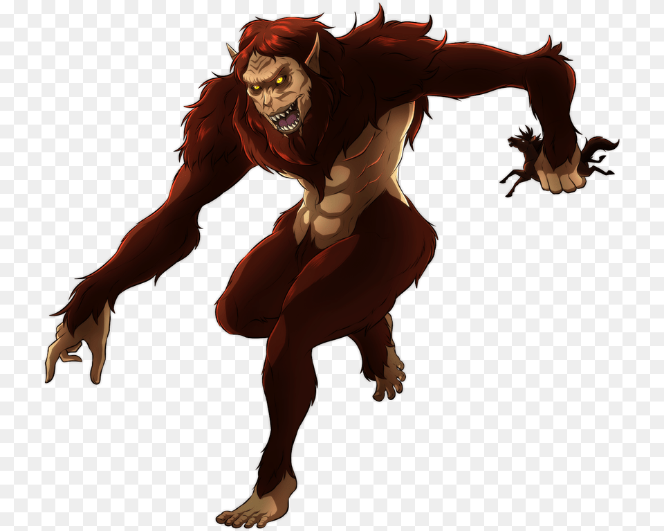 Attack On Titan Beast Commission By Blueharuka Illustration, Person, Face, Head Free Png