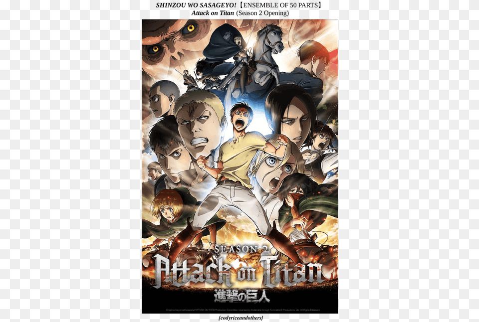 Attack On Titan Characters, Publication, Book, Comics, Adult Png