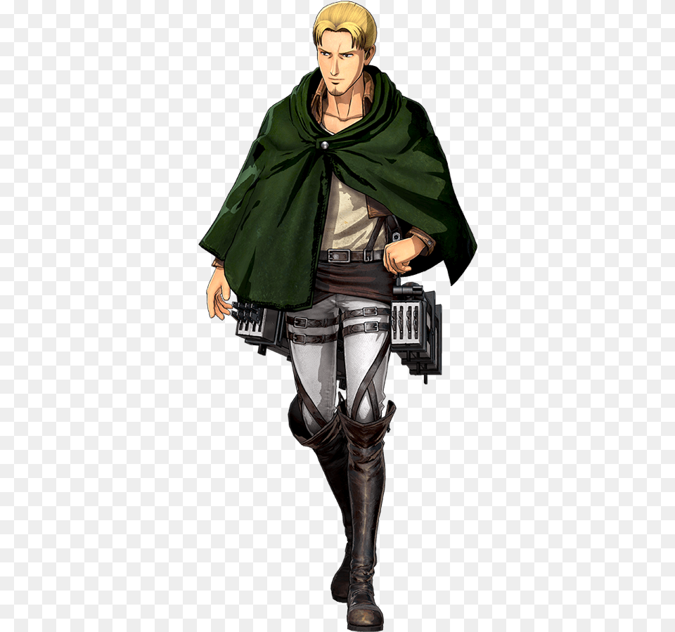 Attack On Titan Erwin, Cape, Clothing, Fashion, Adult Free Png Download
