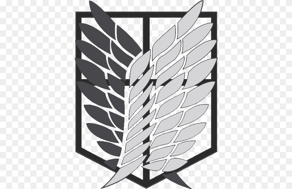 Attack On Titan Logo Drawing, Emblem, Symbol, Blade, Dagger Free Transparent Png