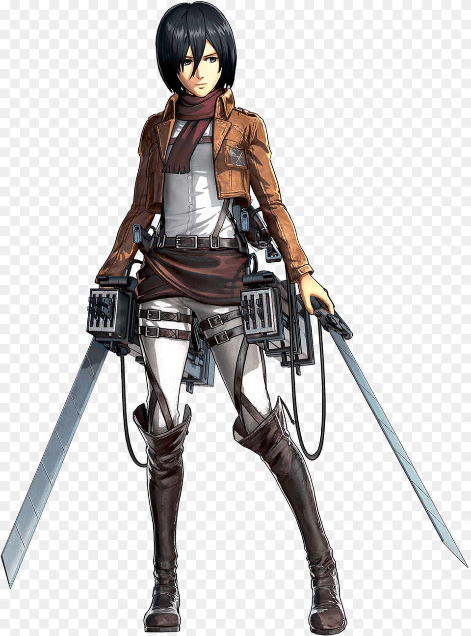 Attack On Titan Mikasa, Adult, Person, Woman, Female Png Image
