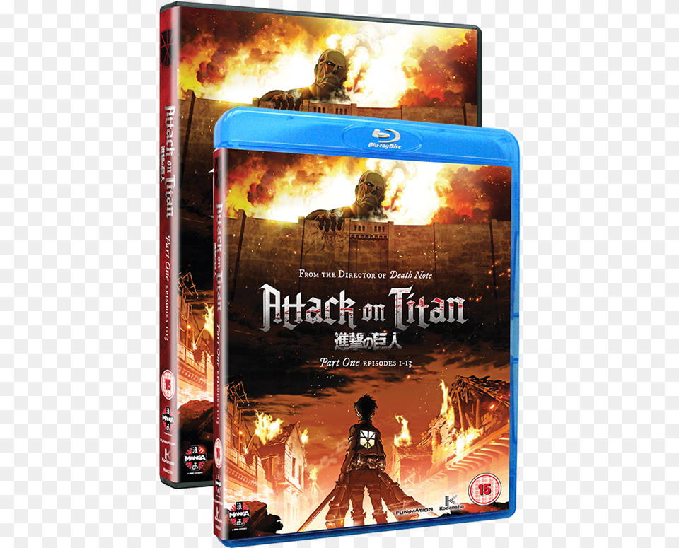 Attack On Titan Part Ataque A Los Titanes, Book, Publication, Fire, Flame Free Transparent Png