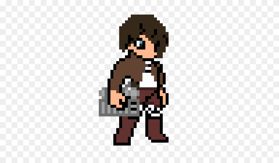 Attack On Titan Pixel Art Maker, Qr Code Png