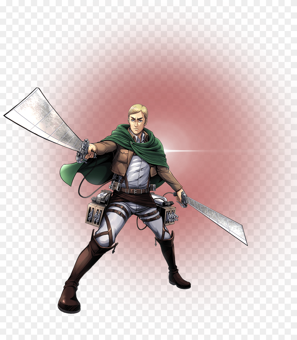 Attack On Titan Tactics Pre Register, Adult, Male, Man, Person Free Png